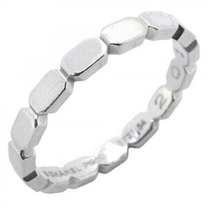 Chanel Premiere Promise Ring, Pt950 Platinum, #54, Women's, P2233156